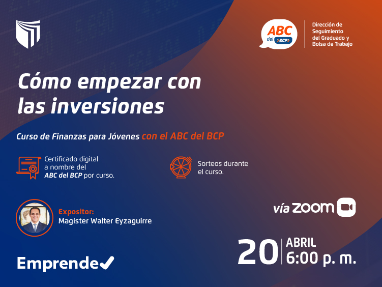 Curso de Finanzas para Jóvenes con el ABC del BCP Cómo empezar con las