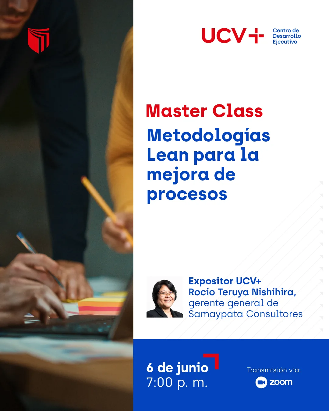 Master class UCV+: Metodologías LEAN para la mejora de procesos