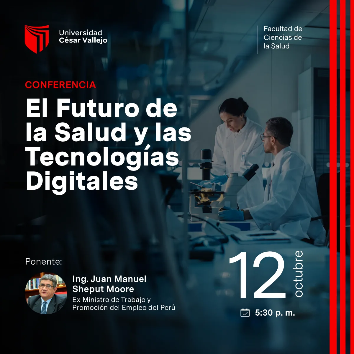 Conferencia: El futuro de la Salud y las Tecnologías Digitales