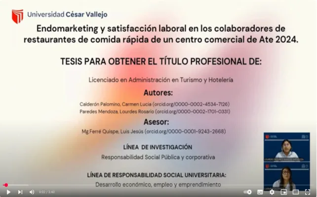 PAREDES MENDOZA LOURDES ROSARIO / CALDERON PALOMINO CARMEN LUCIA