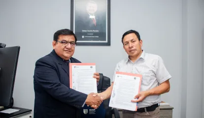 Chimbote: UCV y Municipalidad de Pampas firman convenio para fortalecer la formación profesional en la región