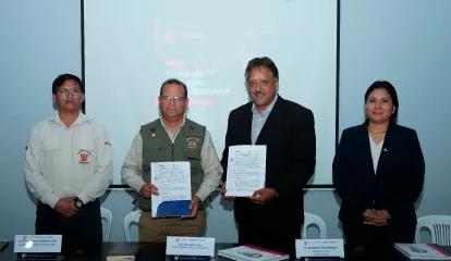 Piura: UCV y Sernanp firman convenio para proteger la biodiversidad en áreas naturales protegidas