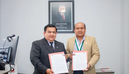 Chimbote: UCV firma convenio interinstitucional con el Colegio de Licenciados en Administración