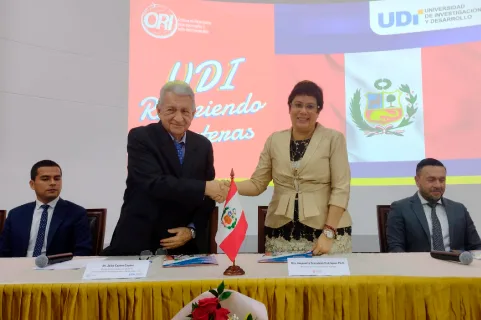 UCV firma convenio con universidad colombiana para impulsar formación internacional de sus estudiantes