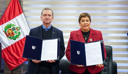UCV fortalece internacionalización tras firmar nuevo convenio académico con universidad ecuatoriana