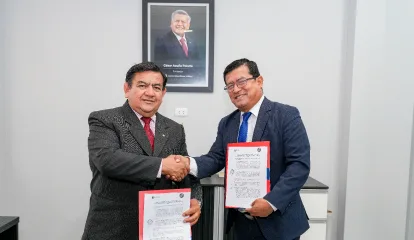 Chimbote: UCV firma nuevo convenio interinstitucional con el Colegio de Contadores Públicos de Áncash