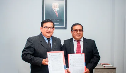 Chimbote: UCV firma nuevo convenio interinstitucional con UGEL Pallasca
