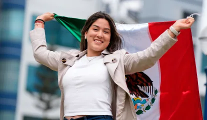 Diana Barrera, estudiante de Medicina UCV, vivió una experiencia académica transformadora en México