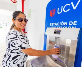 UCV implementó bebederos en siete campus para reducir el uso de botellas de plástico