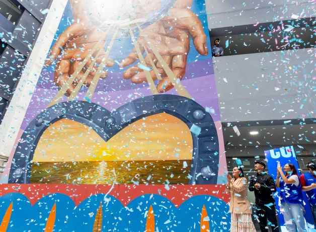 ucv-inaugura-mural-blindaje-para-el-cora
