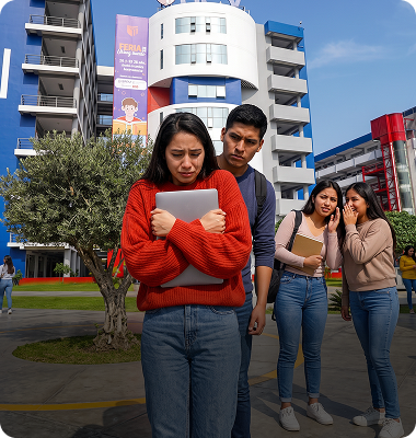 En la convivencia diaria o campus